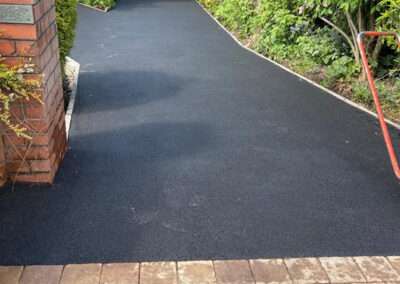 Finished Tarmac driveway in wigan