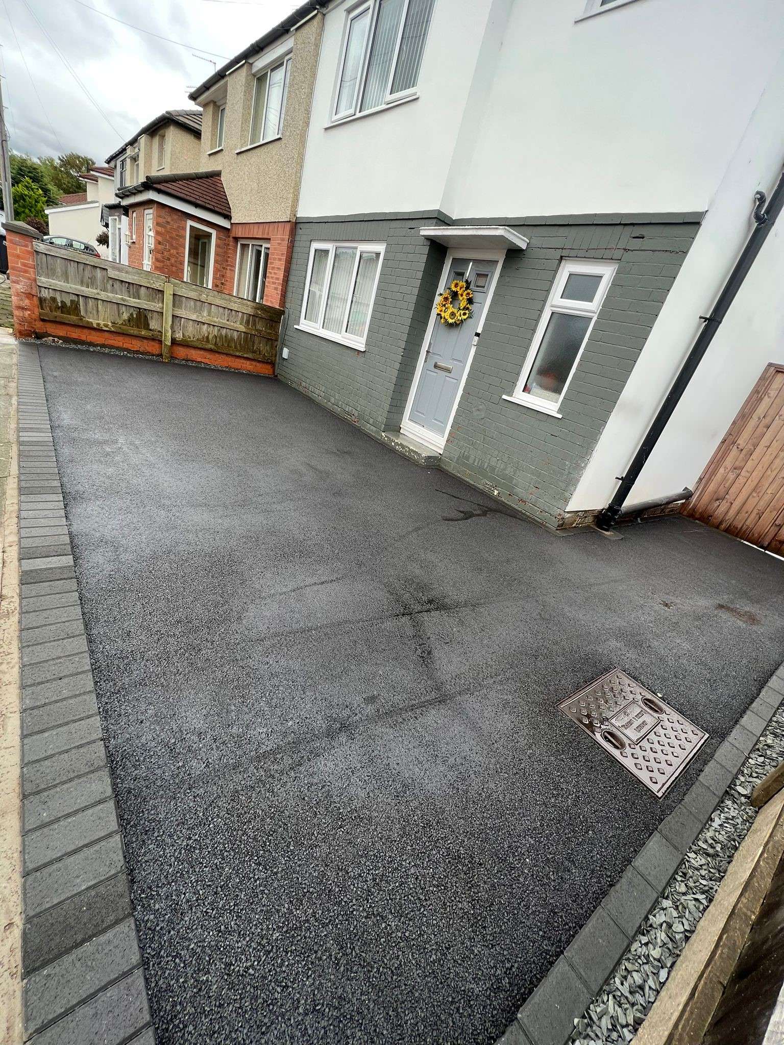 Finished Liverpool tarmac driveway project