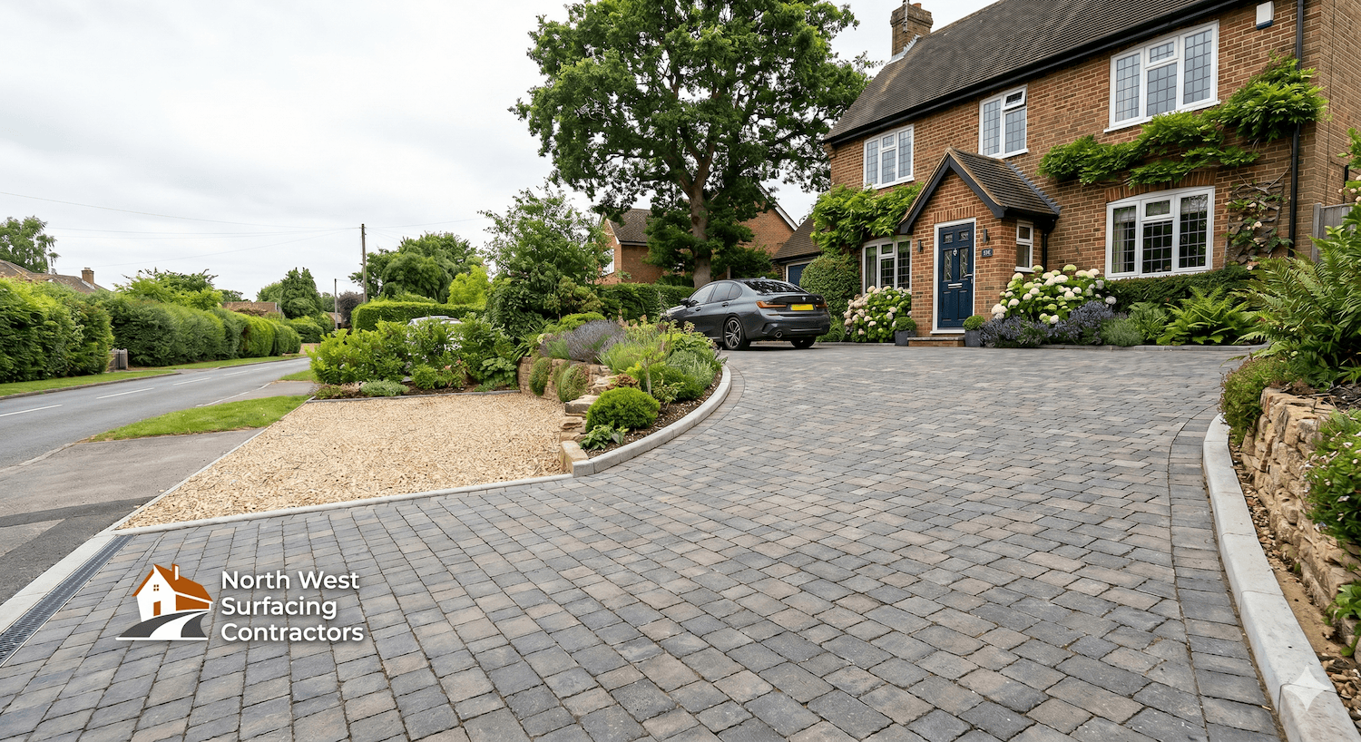 Sloped Driveway